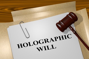 Cecil George Harris and LA Olographic Wills