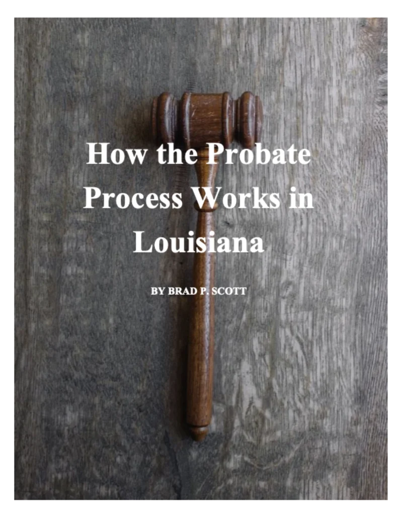 Learn How the Probate Process Works in Louisiana eBook cover